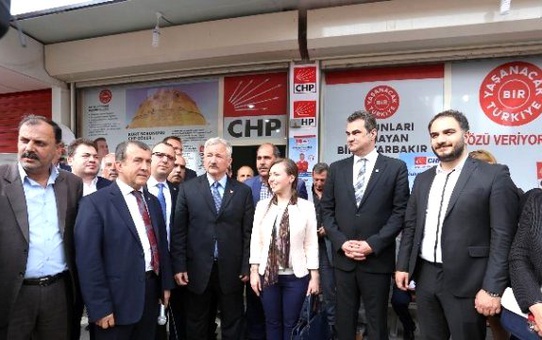 CHP Diyarbakır'da Seçim Bürosu Açtı