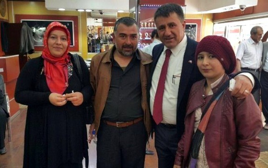 MHP Adayları Çimen ve Hızarcı Esnafın Sorunlarını Dinledi
