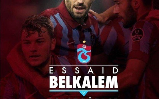 Belkalem Trabzon'dan Ayrıldı