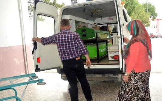 Çorum'da Kaza : 1 Ölü, 4 Yaralı