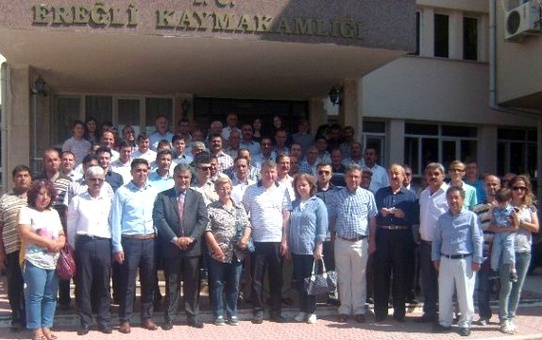 Kaymakam Erden Ereğli'ye Veda Etti