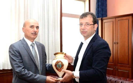Beylikdüzü Belediye Başkanı İmamoğlu'dan Yeni Kaymakama Ziyaret