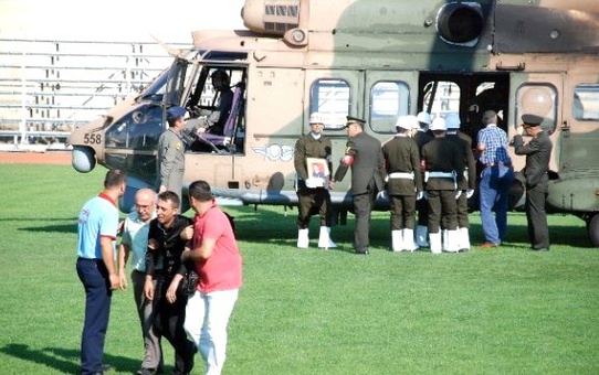 Şehidin Cenazesi Tokat'a Getirildi