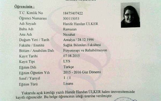 Handan, Artık Üniversite Öğrencisi
