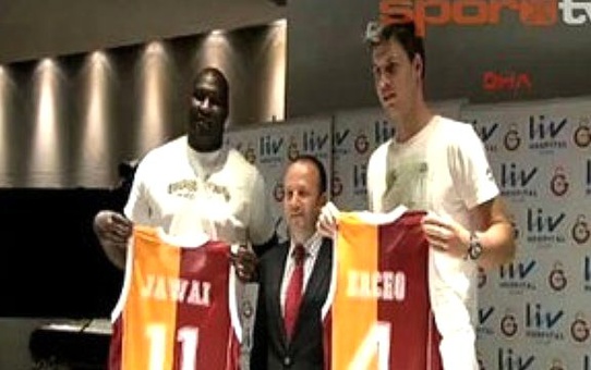 G.saray'da Jawai ve Erceg İmzaladı