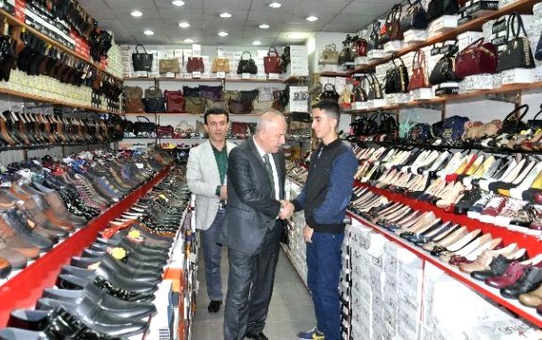 Emniyet Müdürü İş Yeri Zarar Gören Esnafı Ziyaret Etti