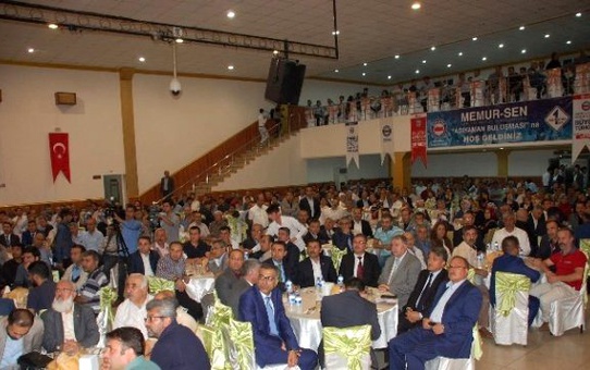 Adıyaman'da, 'Öncü Medeniyet, Güçlü Sendika, Büyük Türkiye' Gecesi