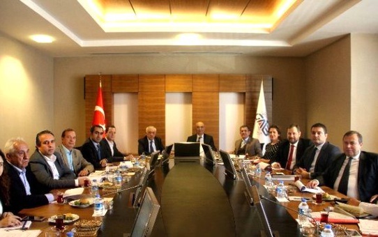 Kuru Meyve Sektör Kurulu Gaib'de Toplandı