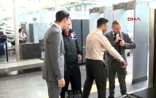 Galatasaray Madrid'e Gitti