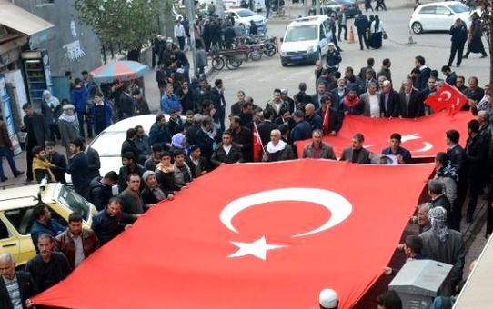 Siverek'te Şehide Saygı Yürüyüşü
