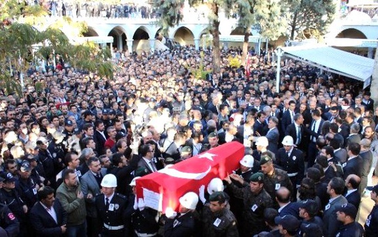 Kahramanmaraş Şehidini Uğurladı