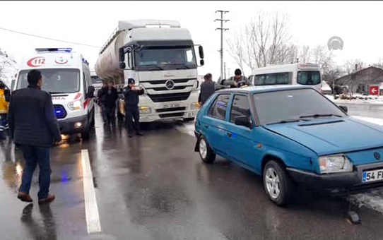 Trafik Kazası: 7 Yaralı
