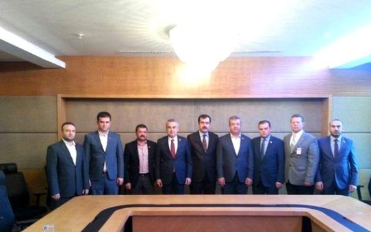 Aydın Tümsiad, Yeni Vekilleri Meclis'te Ziyaret Etti