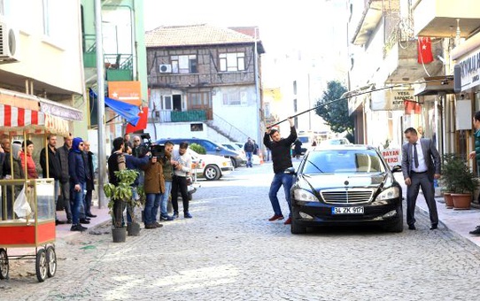 Atv dizisi ''Kırgın Çiçekler'' Sapanca'da