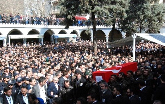 Kahramanmaraş Şehidine Son Görev