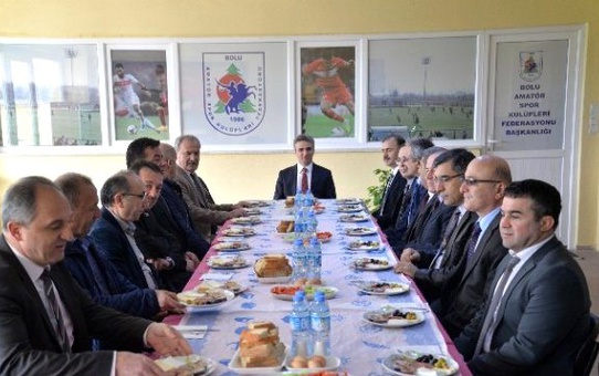 Vali Baruş, Askf Yöneticileri ile Bir Araya Geldi