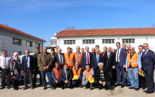 Türkiye Yol-iş Sendikası'ndan Teşekkür Plaketi