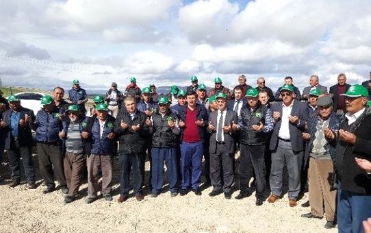 Kayseri Şeker'in Bünyan'da Pancar Ekim Töreni Ekinciler Köyünde Yapıldı