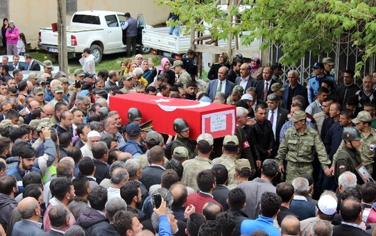 Şehit Mevlüt Çetinkaya Son Yolculuğuna Uğurlandı