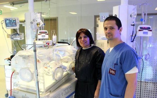 Mucize bebek hayata tutundu