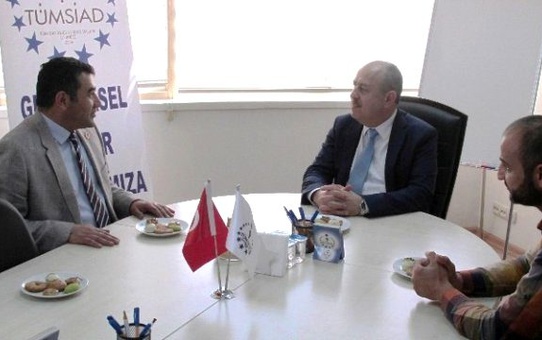 Şahinbey Kaymakamı Yılmaz'dan Tümsiad'a Ziyaret