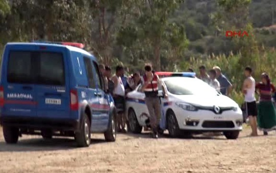 Bodrum - Plaja İnen 1 Kamyon Dolusu Vatandaş Mülteci Sanıldı