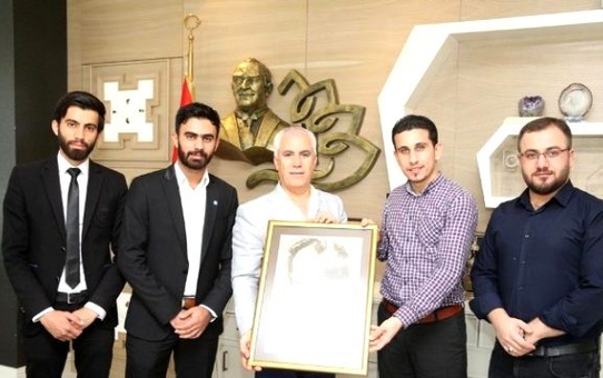 Irak Türkleri'nden Bozbey'e Ziyaret