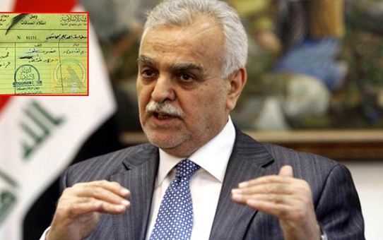 Hüsnü Mahalli Tarık Haşimi'nin IŞİD'e Yardım Ettiğini İddia Etti