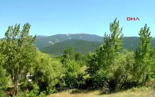 Çanakkale Kazdağları'nda Duman Bulutu Oluştu