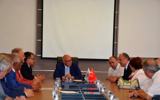 Ram Trakya Belediyeler Birliği ekibi Başkan Eşkinat'ı ziyaret etti