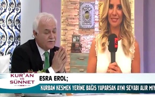 Esra Erol, Nihat Hatipoğlu'na Sordu: Kurban Yerine Bağış Yapsam Olur mu
