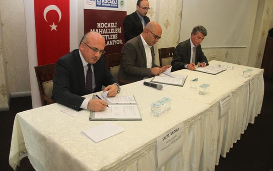 Mahalleler afete hazırlanıyor protokolü imzalandı