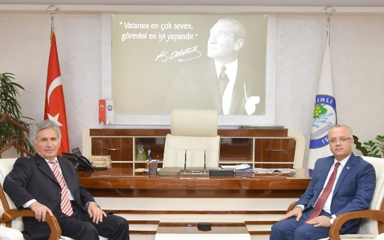 Koçoğlu'ndan Başkan Kayda'ya Veda Ziyareti