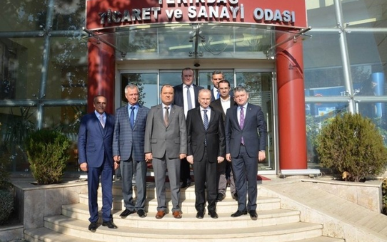 Vali Ceylan Tekirdağ Tso'nun Çalışmaları Hakkında Bilgi Aldı