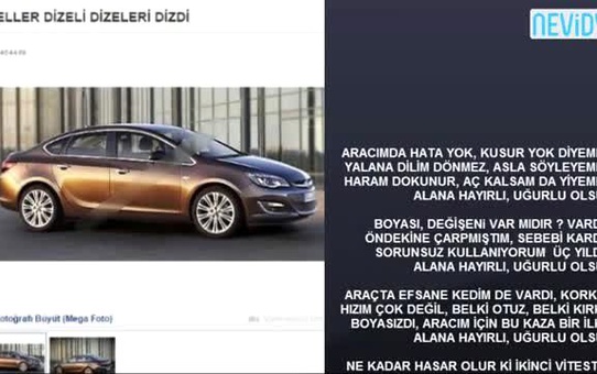 Satılık Arabasına Şiir Yazdı, Fenomen Oldu