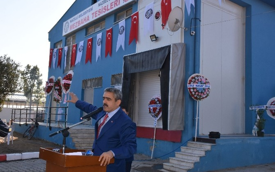 Nazilli'de Mezbaha Tesisleri Törenle Açıldı