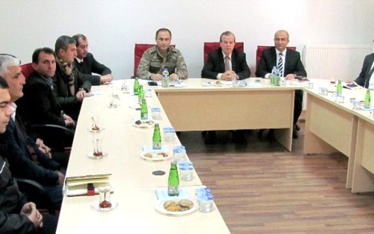 Araban'da Asayiş Toplantısı