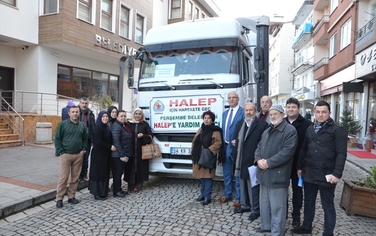 Ordu'dan Haleplilere Yardım
