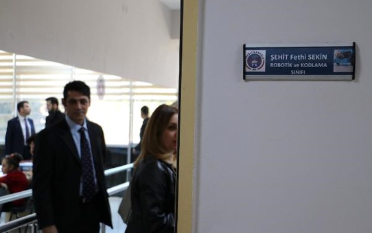 Şehit Polis Fethi Sekin'in Adı Sınıfa Verildi