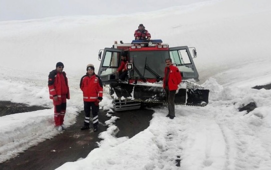 Bingöl'de Rahatsızlanan Gebe Kadın Kurtarıldı