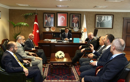 ATO Yönetimi'nden Ak Parti ve Aso'ya İade-i Ziyaret