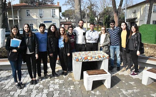 Öğrenciler, Sanat Parkına İzlerini Bıraktı