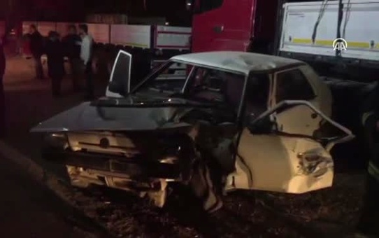 Trafik Kazası: 1 Ölü