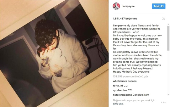One Direction'a 2'nci Kez Baba Sevinci