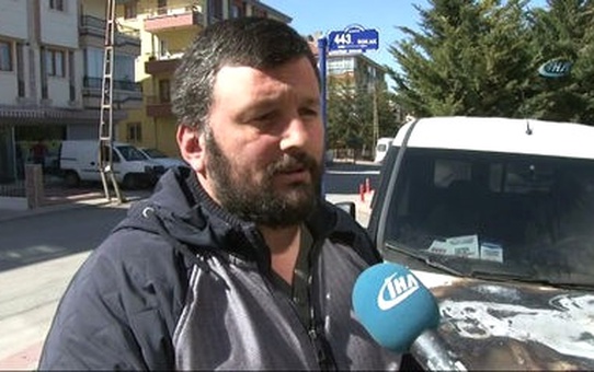 'Evet Afişinden Dolayı Aracımı Kundakladılar '