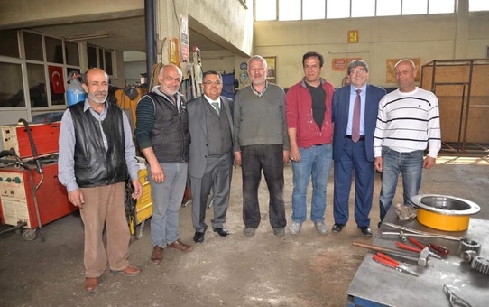 Bilecik Belediye Başkanı Selim Yağcı'dan Küçük Sanayi Sitesine Ziyareti