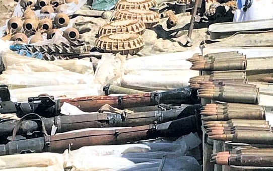 Kato Dağı Bölgesinde Teröristlere Ait Silah ve Mühimmat Ele Geçirildi