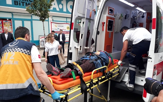 Samsun'da Trafik Kazası: 2 Yaralı