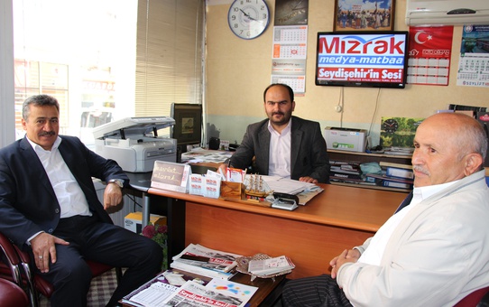 Başkan Tutal'dan Yerel Gazetelere Ziyaret