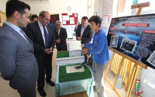 Bayburt'ta Tübitak Fuarı